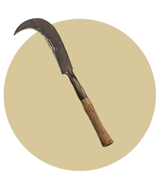  داس قدیمی در دیاکو سایت ایلام